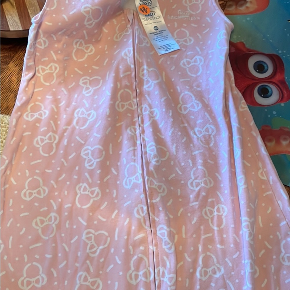 Halo SleepSack- Minnie Mouse design, Medium, 6-12mo